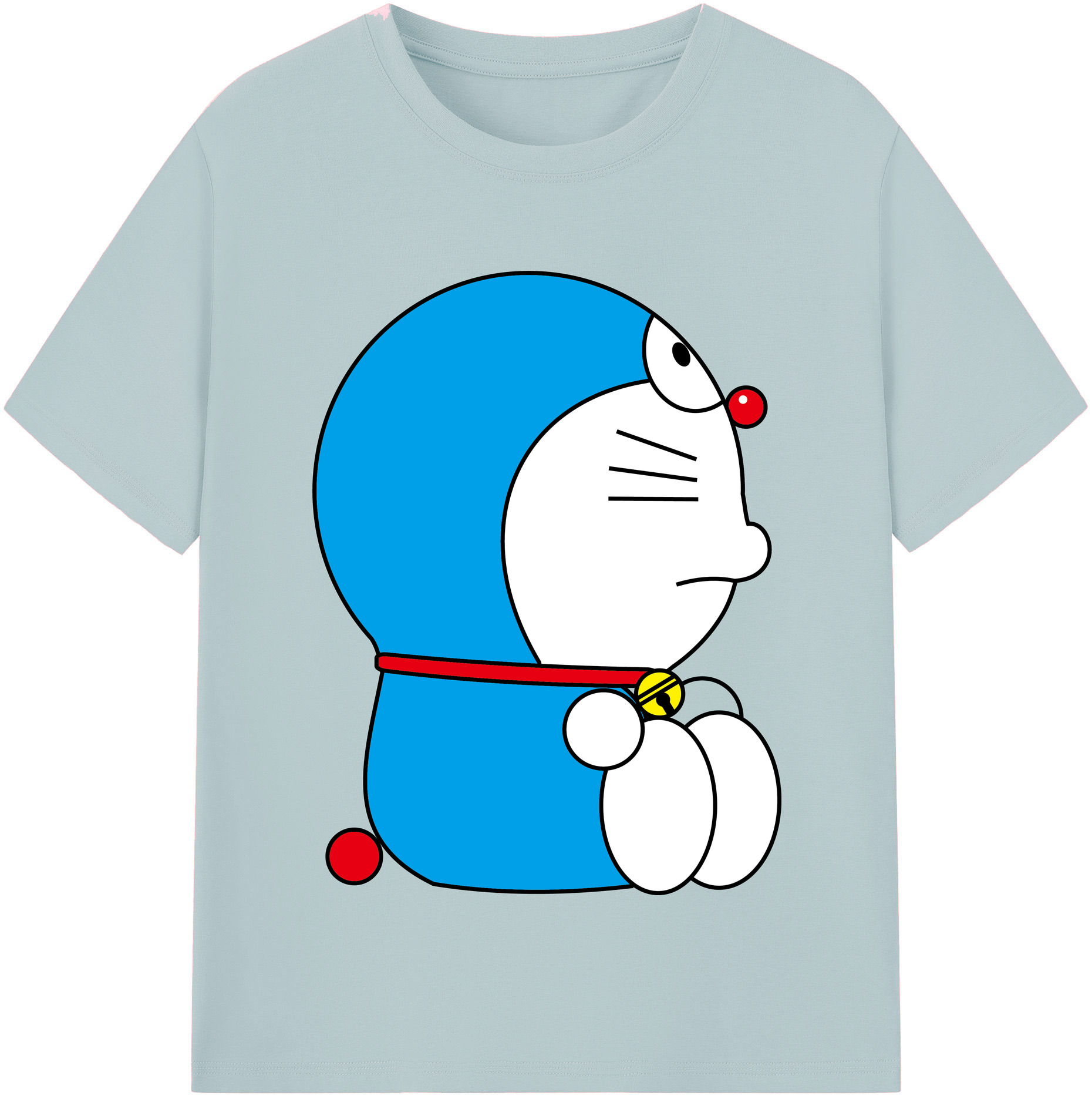 （画像用） ドラえもん Doraemon 綿100％半袖Tシャツ（フロントプリント）
